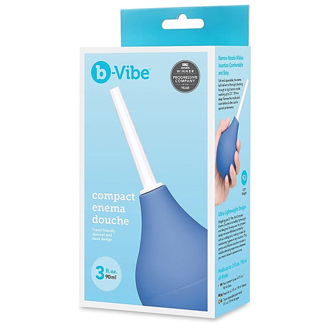 Compact Anal Cleansing Enema Douche by B-Vibe