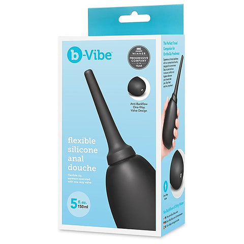 Flexible Silicone Anal Douche System by B-Vibe
