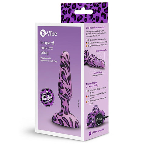Novice Ultra Powerful Beginner Friendly Butt Plug by B-Vibe