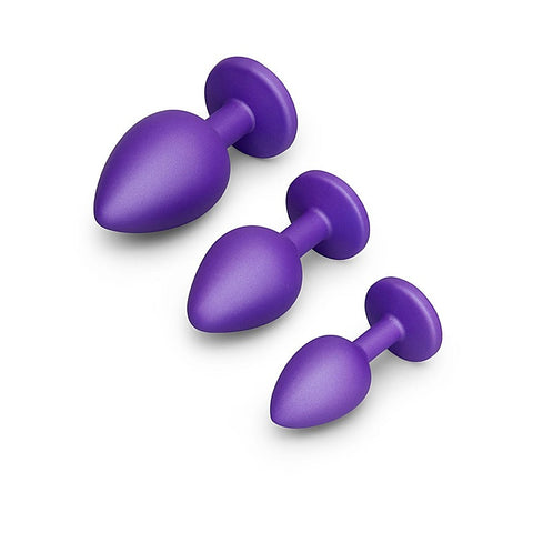 Jewel Butties 3 Piece Anal Training Set by B-Vibe