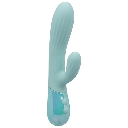 Aura Dual Ripple Rabbit Vibrator by California Exotics