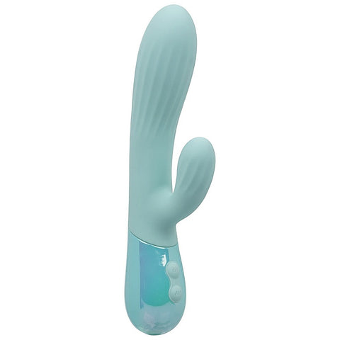 Aura Dual Ripple Rabbit Vibrator by California Exotics