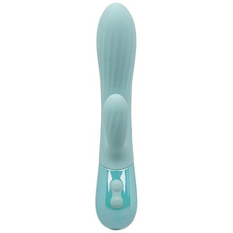 Aura Dual Ripple Rabbit Vibrator by California Exotics