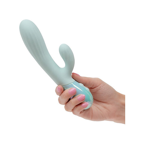 Aura Dual Ripple Rabbit Vibrator by California Exotics