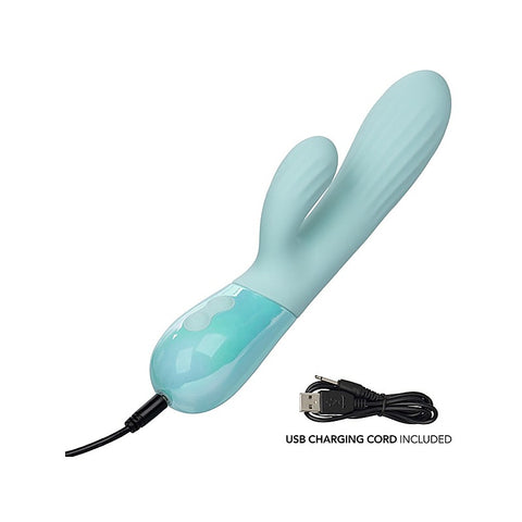 Aura Dual Ripple Rabbit Vibrator by California Exotics
