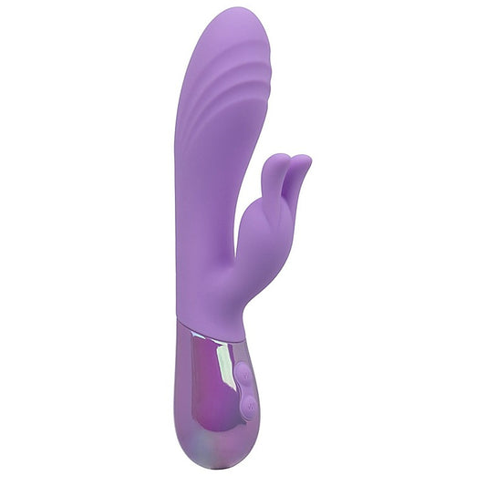 Aura Dual Bunny Ears Rabbit Massager by California Exotics