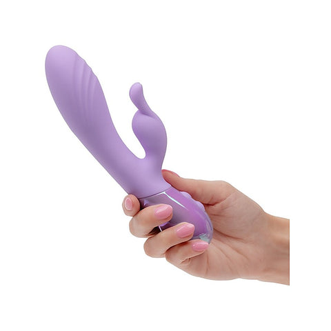 Aura Dual Bunny Ears Rabbit Massager by California Exotics