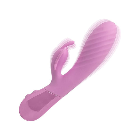 Aura Dual Flutter 10 Function Rabbit Vibrator