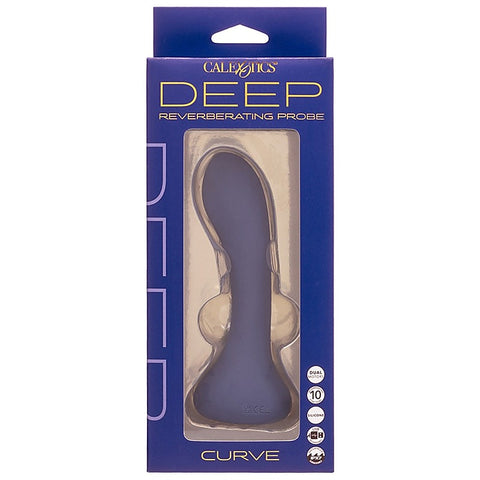 Deep Curve Vibrating Butt Plug Probe by California Exotics
