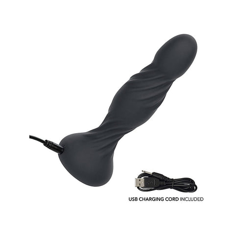 Deep Swirl Reverberating Butt Plug by California Exotics