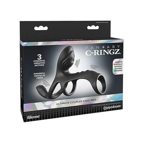 Fantasy C-Ringz Ultimate Couples Cage Max by Pipedream