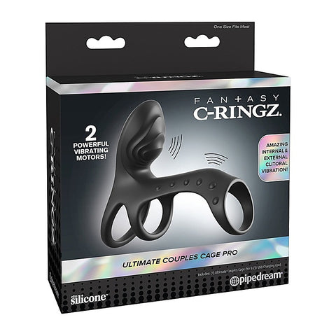 Fantasy C-Ringz Ultimate Couples Cage Pro by Pipedream