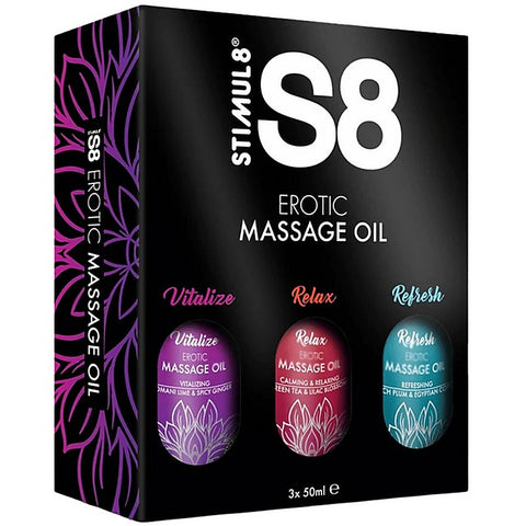 Adult Massage Oil Box by Stimul8