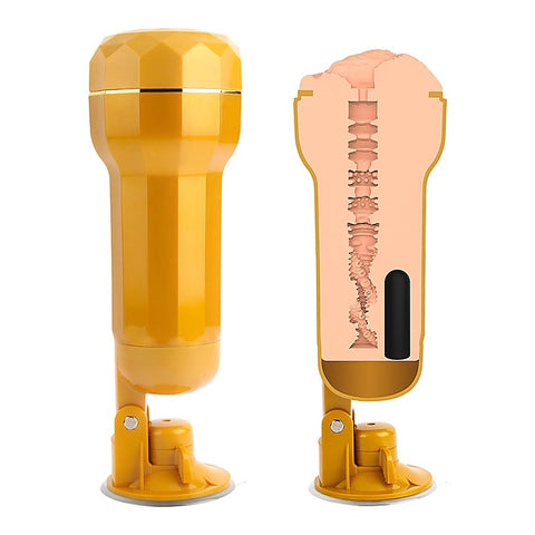 Carina Realistic Vagina Vibrating Cup by Chisa
