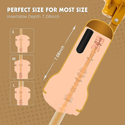 Holly Realistic Vagina Vibrating Cup by Chisa