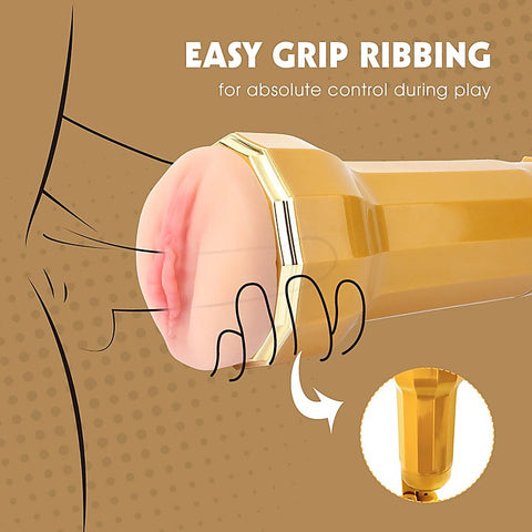 Holly Realistic Vagina Vibrating Cup by Chisa