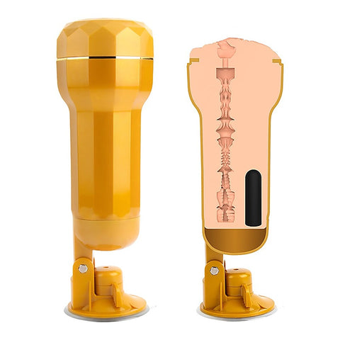 Holly Realistic Vagina Vibrating Cup by Chisa