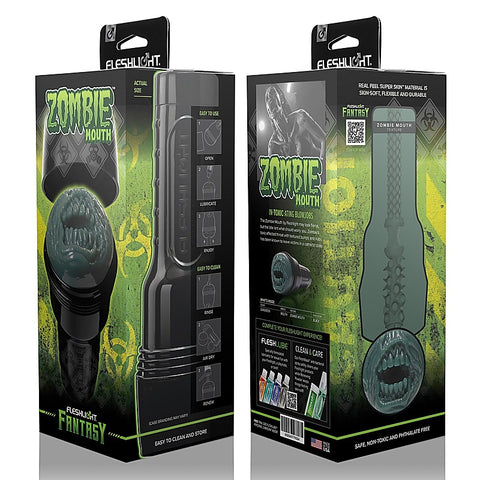 Fantasy Zombie Realistic Mouth Stroker by Fleshlight