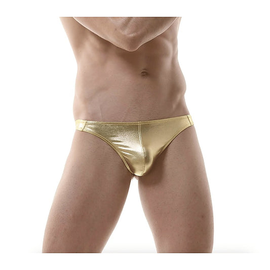 Mens Metallic G-string Underwear S/M by Love In Leather