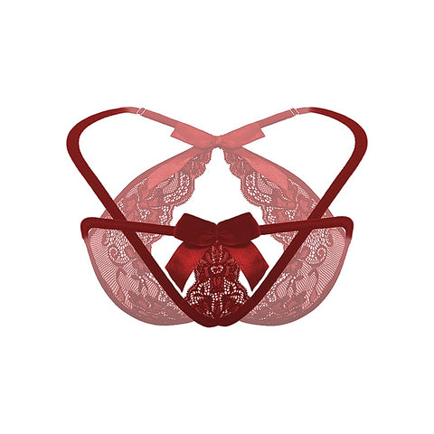 Crotchless Panties with Adjustable Slider by Love In Leather