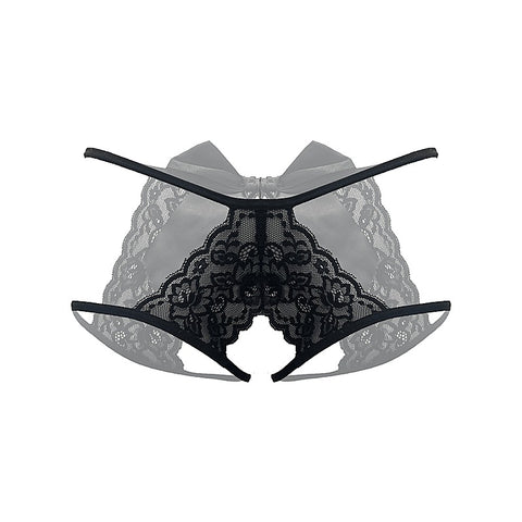Women'S Sexy Crotchless Panties By Love In Leather