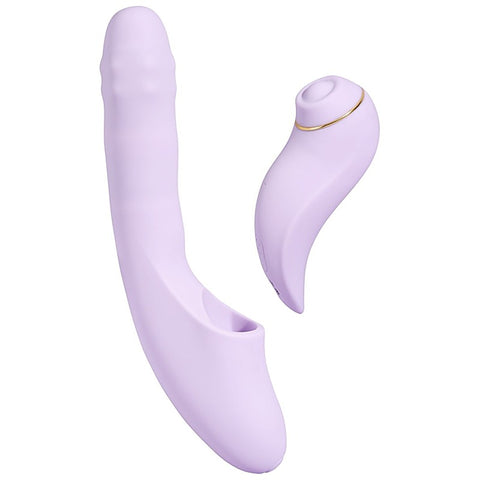 DuoGlow Multi Function Rotating Rabbit Vibrator by Svakom