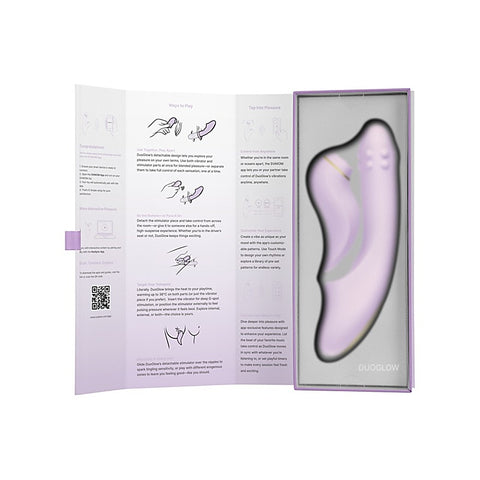 DuoGlow Multi Function Rotating Rabbit Vibrator by Svakom