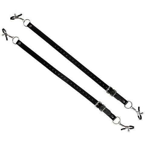Faux Leather Labia Clamp Belt by BDStyle