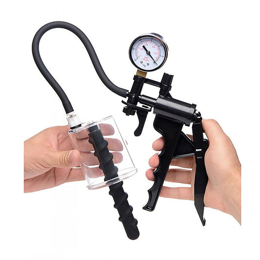 Rosebud Vacuum Anal Pump With Swirl Anal Bead by BDStyle