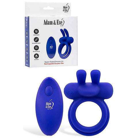 ROCKIN RABBIT 2.0 Rechargeable Vibrating Cock Ring