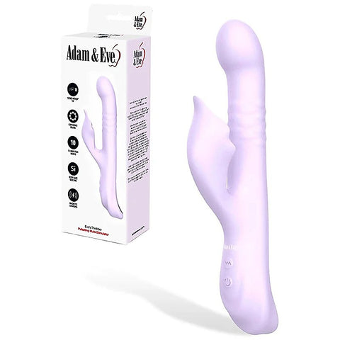 Eve's Throbber Pulsating Rabbit Vibrator by Adam & Eve