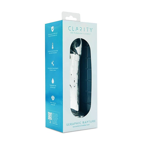Clarity Seraphic Rapture Glass Dildo by Creative Conceptions