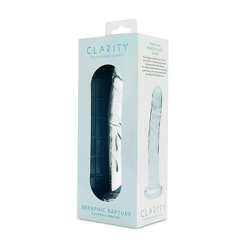 Clarity Seraphic Rapture Glass Dildo by Creative Conceptions