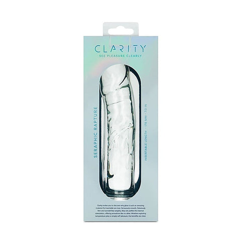 Clarity Seraphic Rapture Glass Dildo by Creative Conceptions