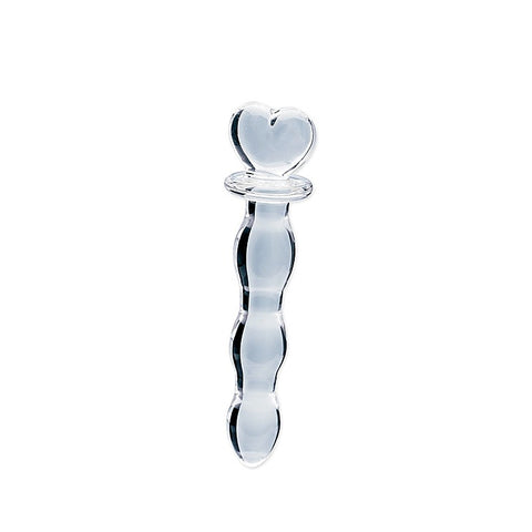 Clarity Heras Cascade Glass Dildo by Creative Conceptions