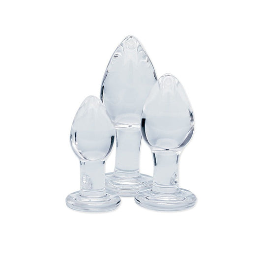 Clarity Utopian Trinity Butt Plugs Set