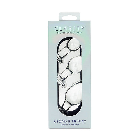 Clarity Utopian Trinity Butt Plugs Set