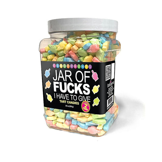 Jar Of Fucks I Have To Give Fruit Flavoured Lollies