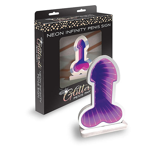 Glitterati Neon Infinity Penis Sign LED Light