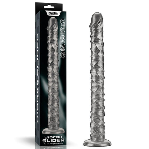 King Sized Vibrax Slider Vibrating Dildo by Lovetoy