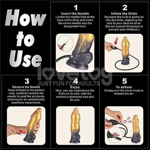 Aerosx Dual Density Fantasy Dildo by Lovetoy
