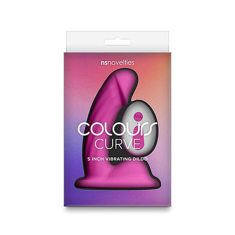 Colours Curve 5 Inch Vibrating Dildo by NS Novelties