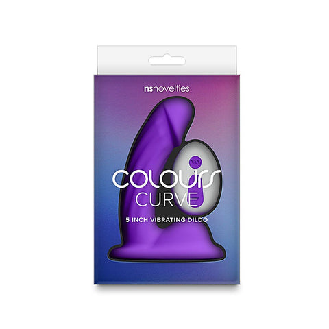 Colours Curve 5 Inch Vibrating Dildo by NS Novelties
