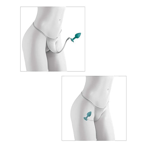Hookup Crotchless Secret Gem Panties by Pipedream Products