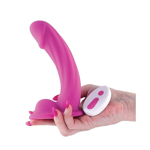 6 Inches Remote Controlled Vibrating Dildo by NS Novelties