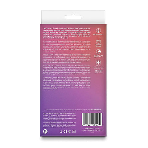 6 Inches Remote Controlled Vibrating Dildo by NS Novelties