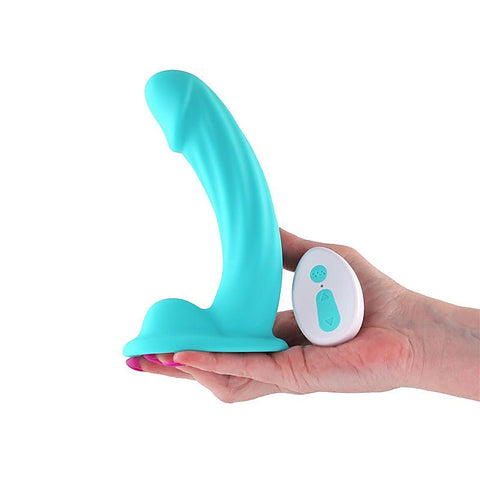 6 Inches Remote Controlled Vibrating Dildo by NS Novelties
