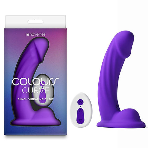 6 Inches Remote Controlled Vibrating Dildo by NS Novelties