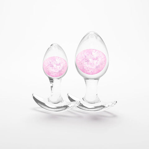 Glams Cosmic Butt Plugs Set of 2 Sizes by NS Novelties