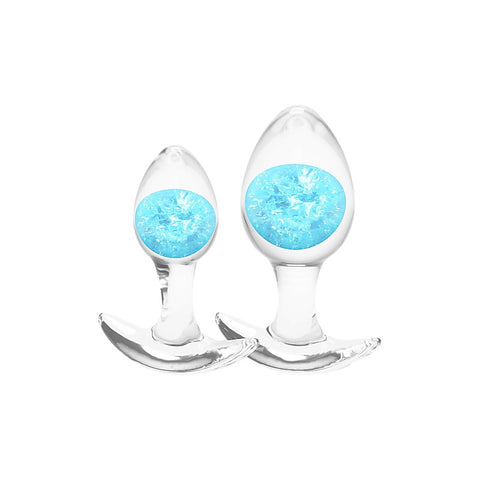 Glams Cosmic Butt Plugs Set of 2 Sizes by NS Novelties